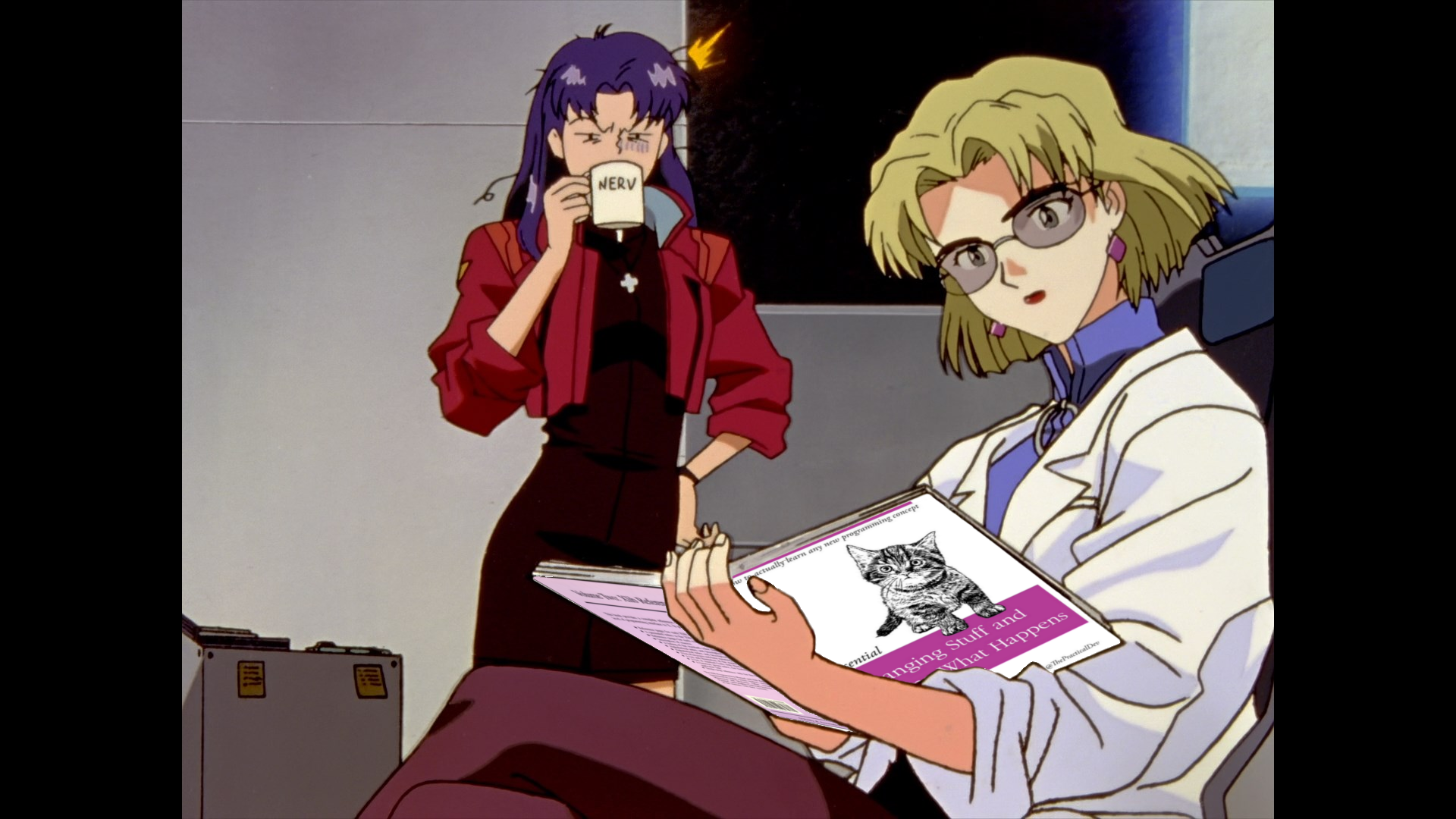 ritsuko holding orly